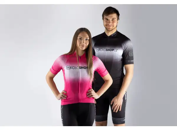 Koloshop Force pánský dres krátký rukáv černá