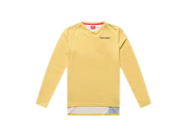 Troy Lee Designs Lilium Pro dámský dres s dlouhým rukávem Butter