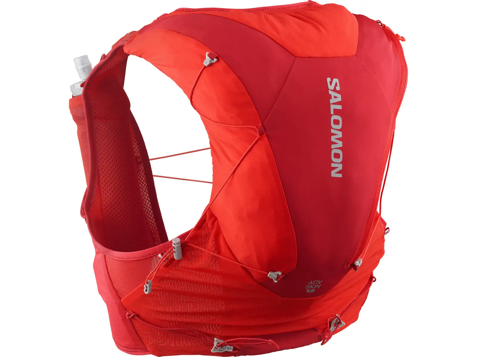 Salomon ADV Skin 12 Set běžecká vesta Flame Scarlet/Haute Red
