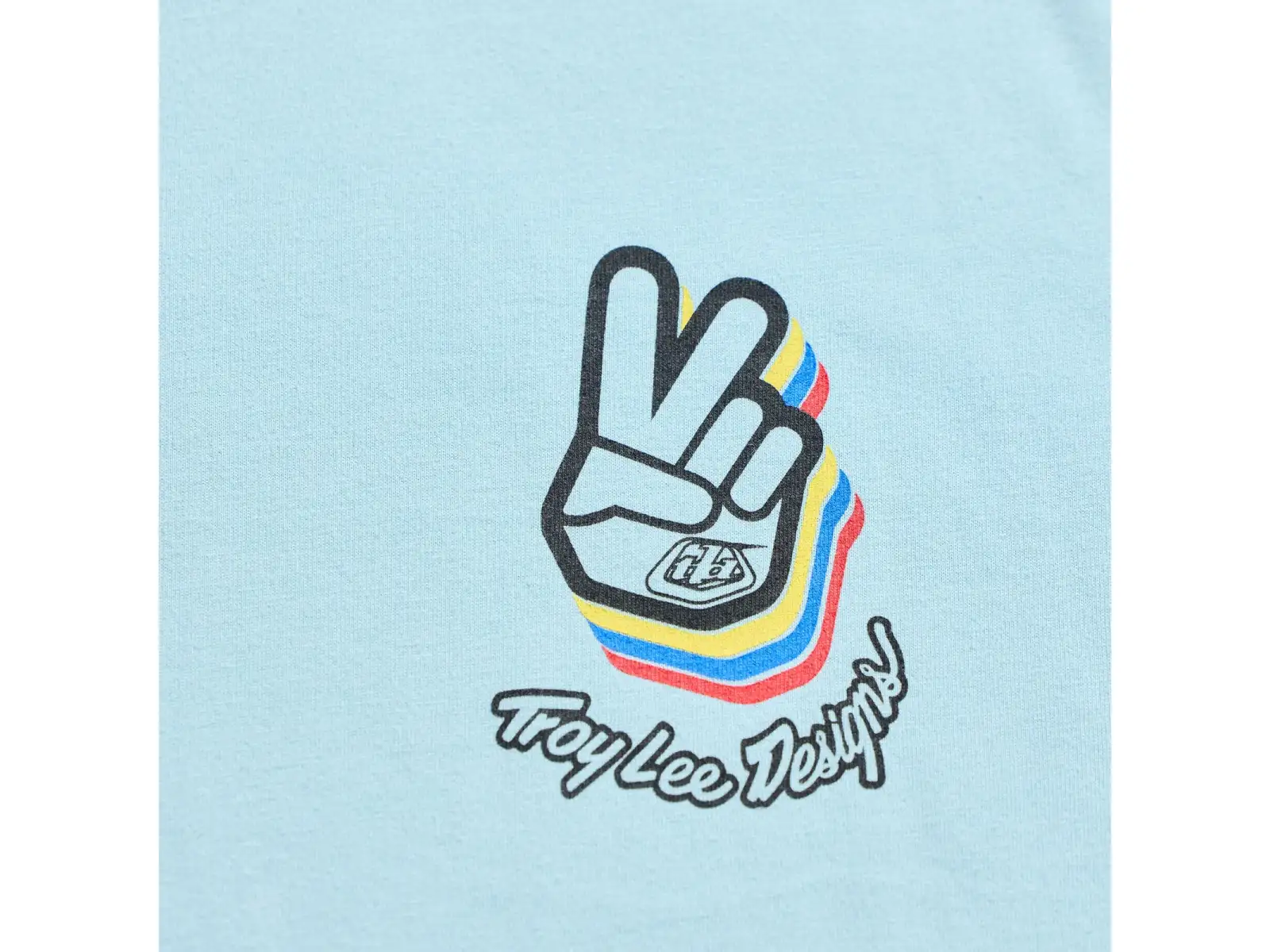 Troy Lee Designs Deuces pánské triko krátký rukáv Dawn blue