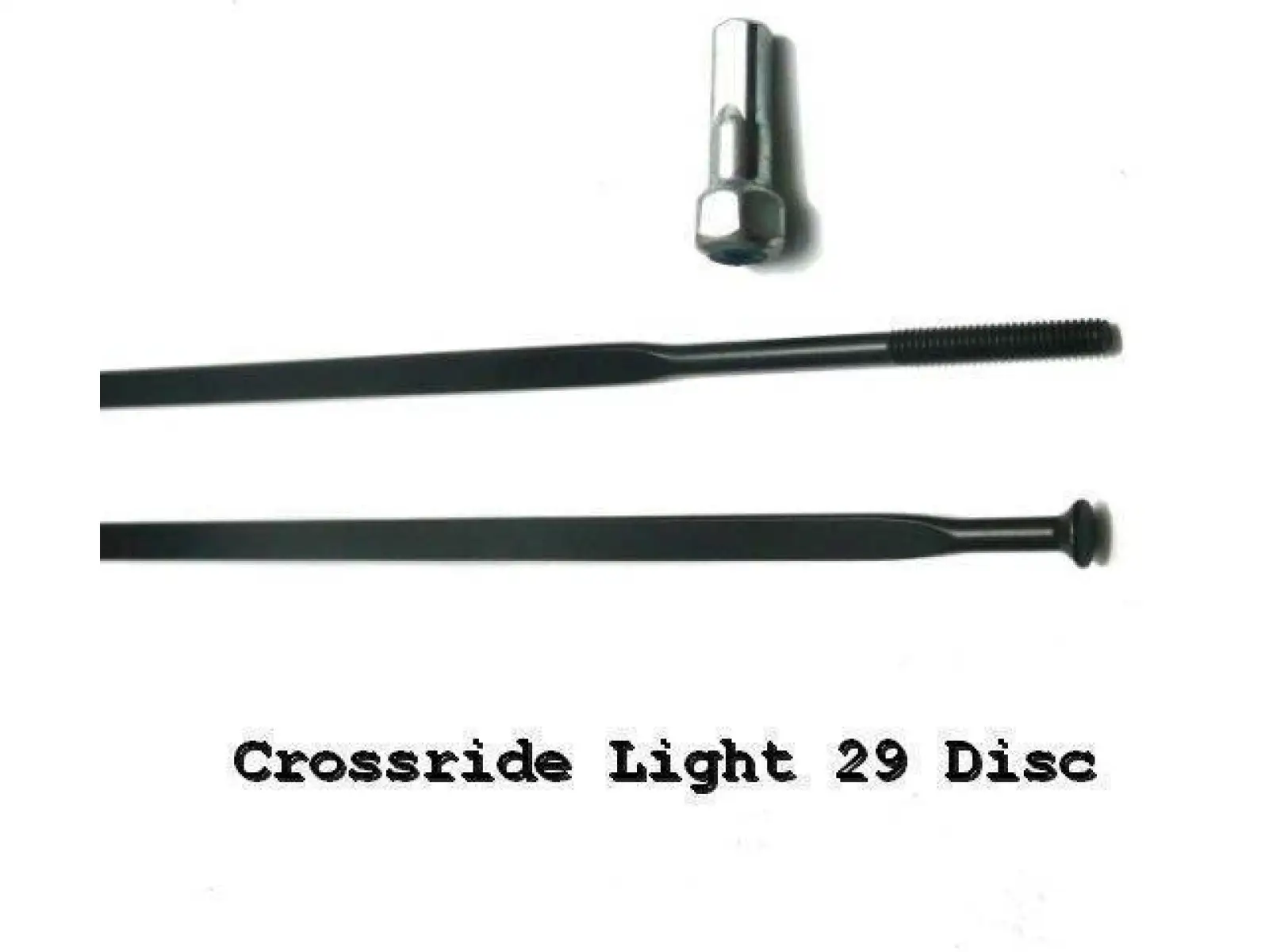 Mavic Crossride Light 29" sada špic 12 ks 293 mm - V2382601