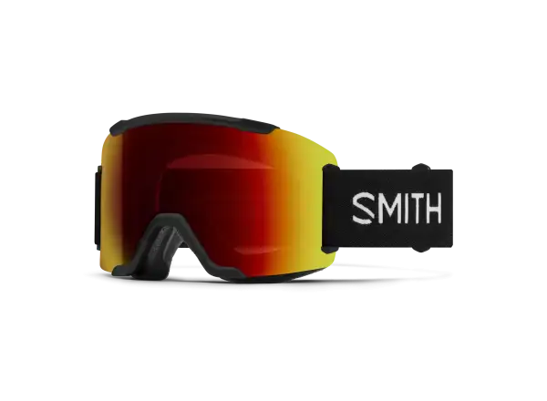 Smith Squad lyžařské brýle Black / ChromaPop Sun Red Mirror (2 skla)