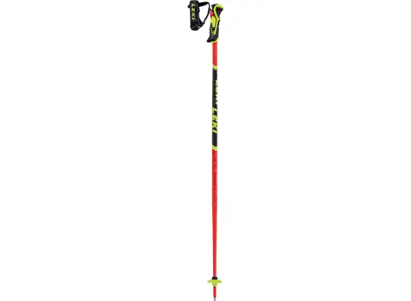 Leki WCR Lite SL 3D sjezdové hole fluorescent red/black/neon yellow