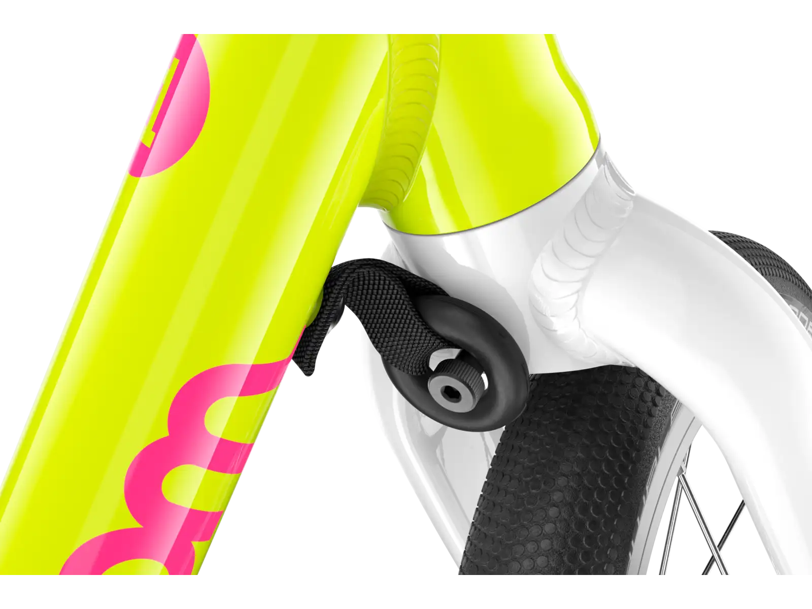 Woom GO 1 dětské odrážedlo neon lime
