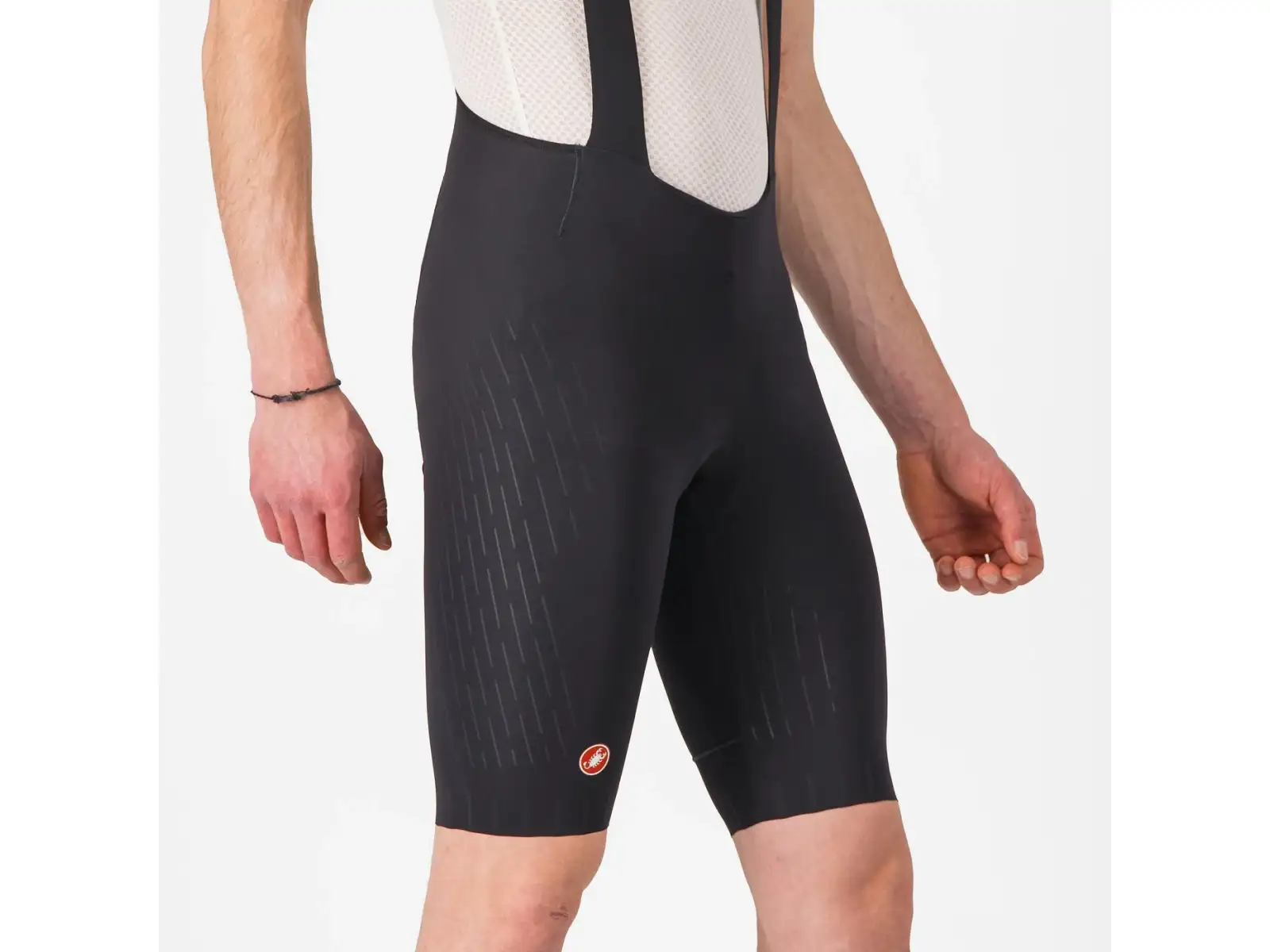 Castelli Free Aero Race pánské kraťasy s vložkou a laclem Black