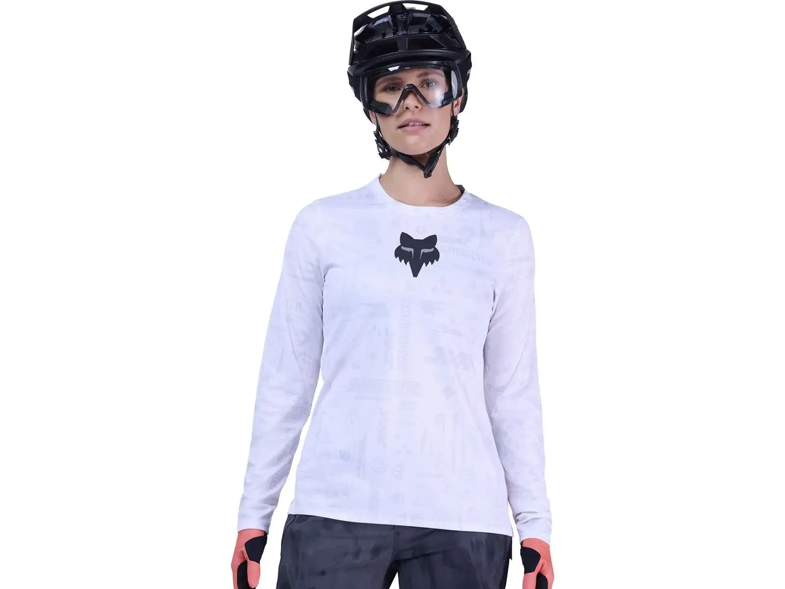 Fox Ranger Lunar SE dámský dres dlouhý rukáv White