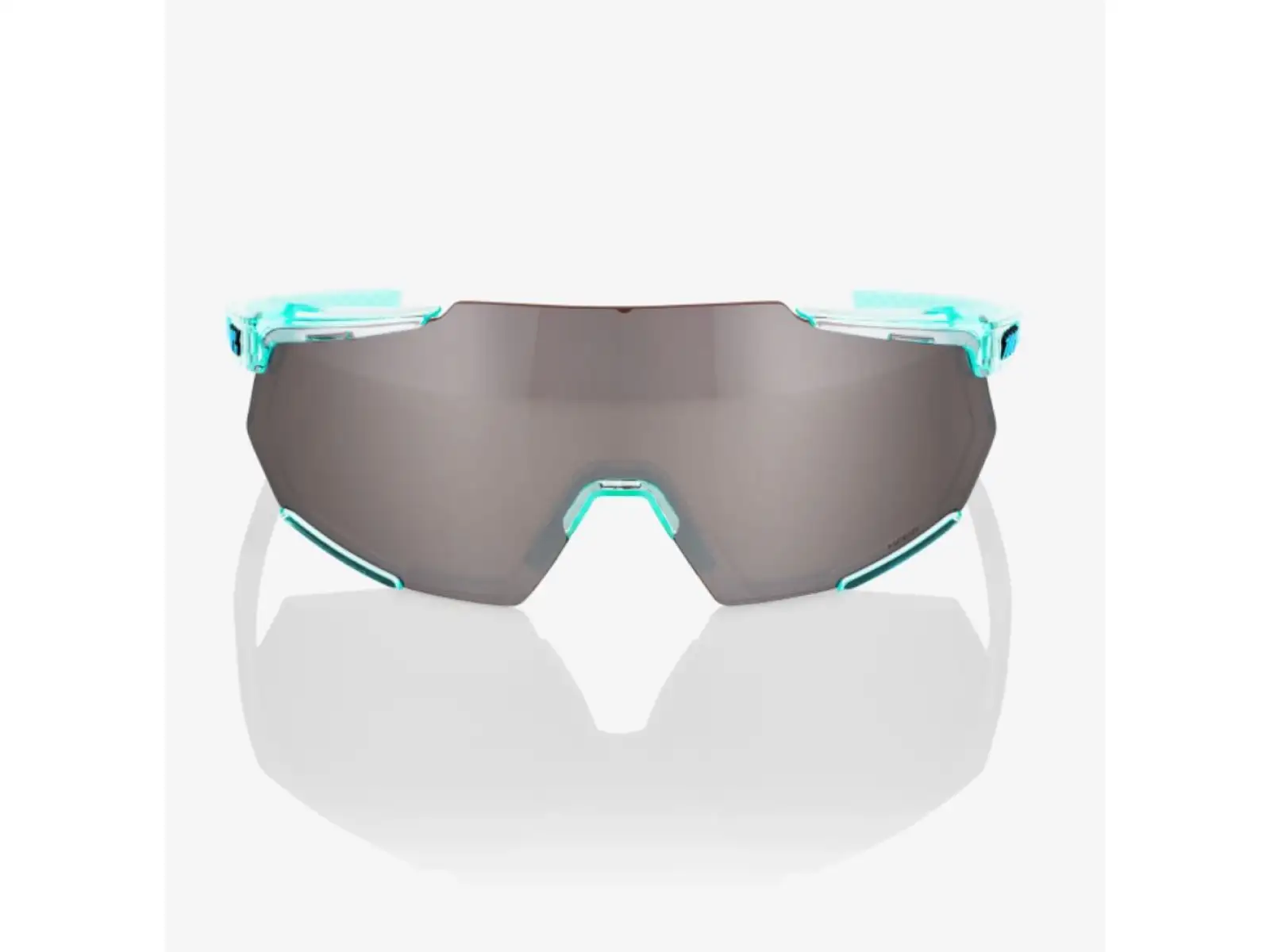 100% Racetrap 3.0 brýle Polished Translucent Mint/HiPER Silver Mirror Lens