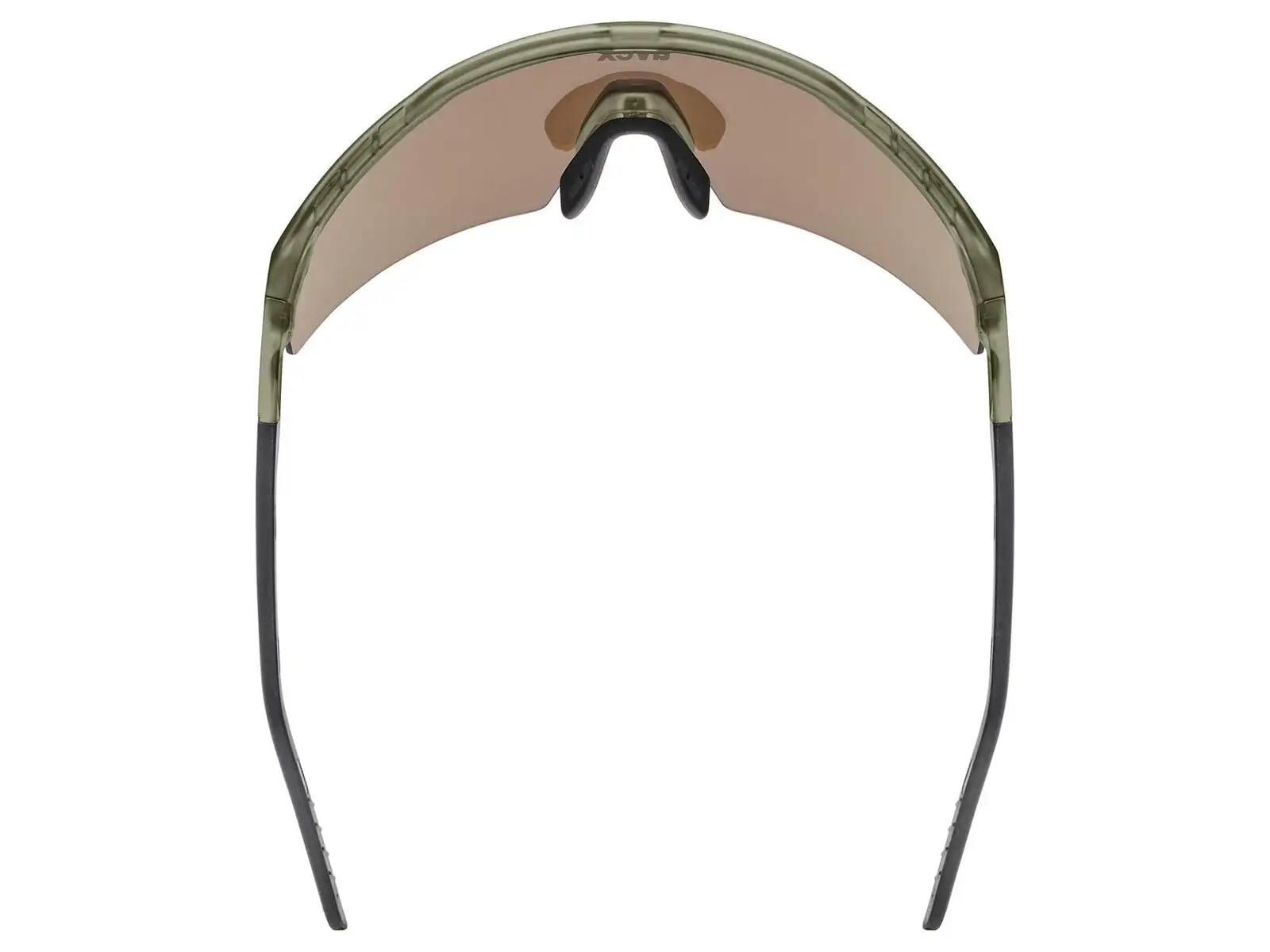 Uvex Flowline sluneční brýle Olive Matt/Mirror Gold
