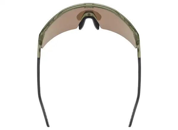 Uvex Flowline sluneční brýle Olive Matt/Mirror Gold