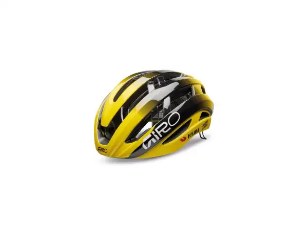 Giro Aries Spherical přilba Mat Black/Yellow Visma