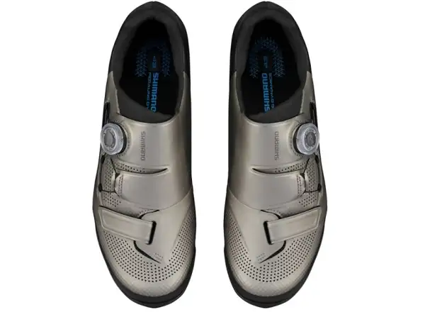 Shimano SH-XC502 Wide pánské MTB tretry stříbrná