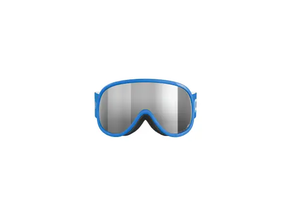 POC POCito Retina dětské lyžařské brýle Fluorescent Blue/Partly Sunny Silver