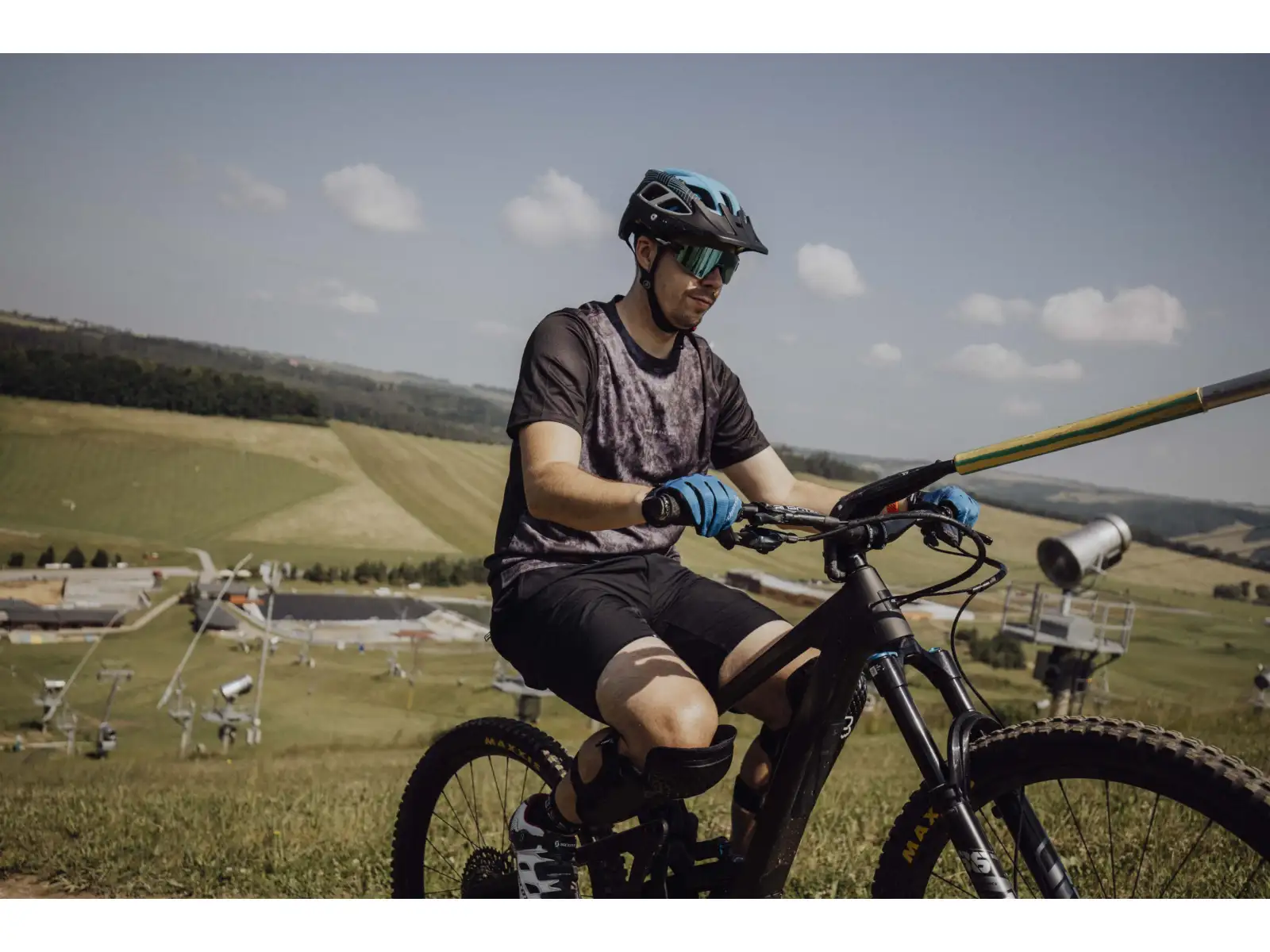 Force MTB Move pánský dres krátký rukáv černá