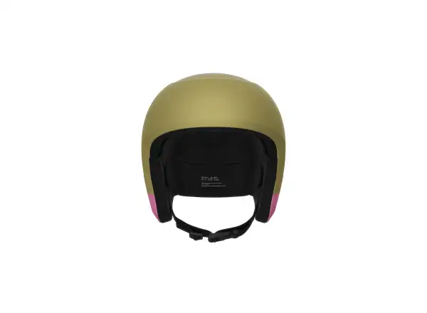 POC Skull Dura Jr lyžařská přilba Olivine Green Matt/Thulite Pink Matt