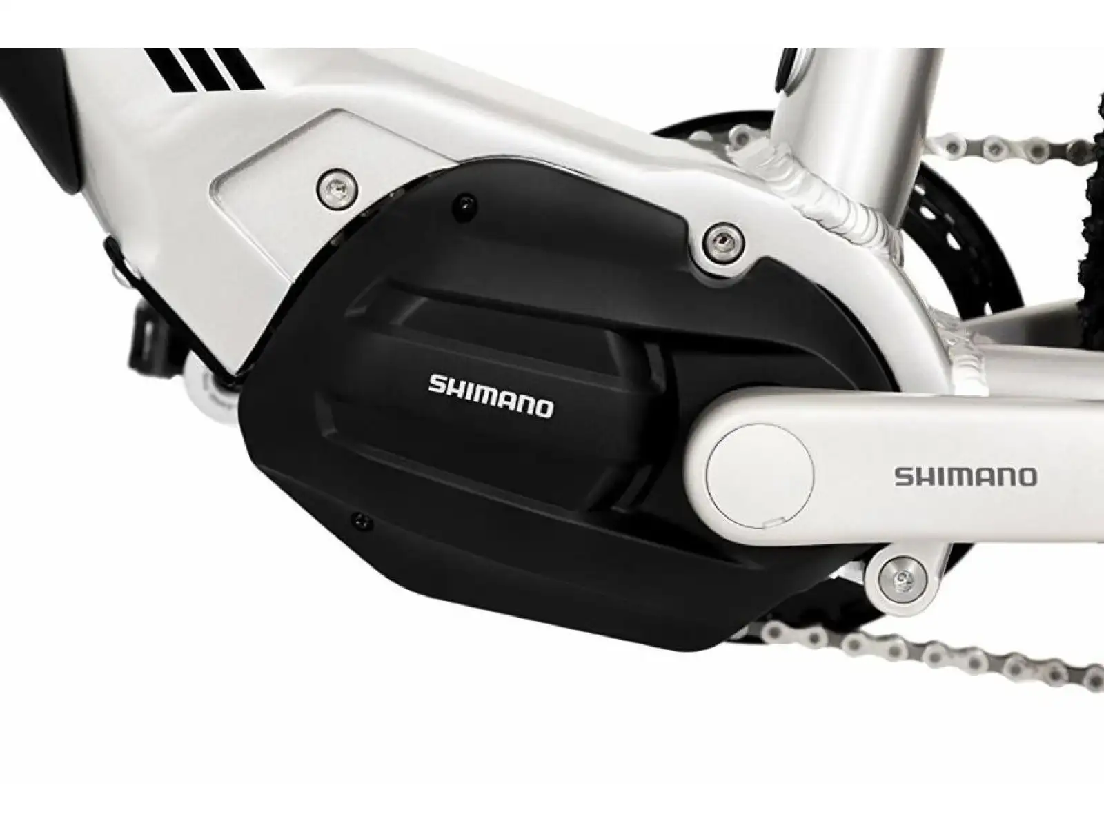 Rock Machine Blizzard INT e30-29 Gloss Silver/Black  celoodpružené elektrokolo