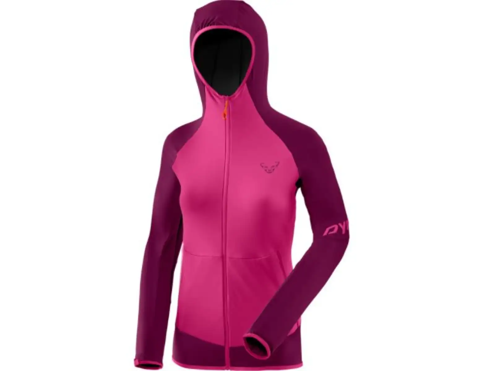 Dynafit Transalper Light Hoody dámská funkční mikina Beet red