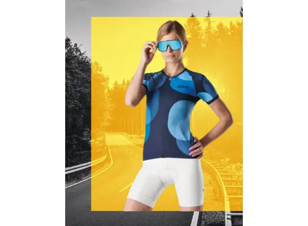 Dotout Camou dámský dres krátký rukáv Blue