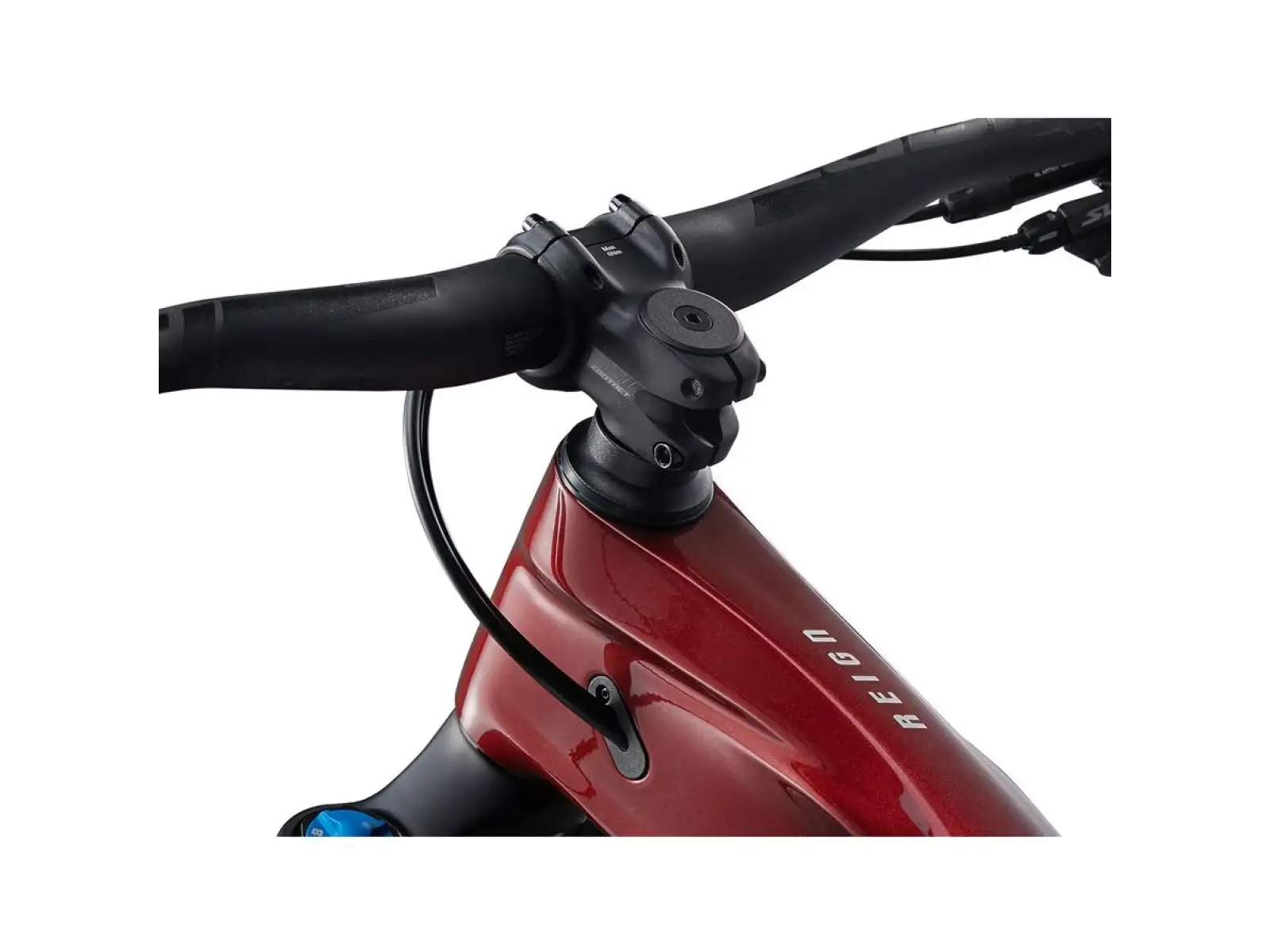Giant Reign Advanced 2 celoodpružené horské kolo Sangria/Carbon