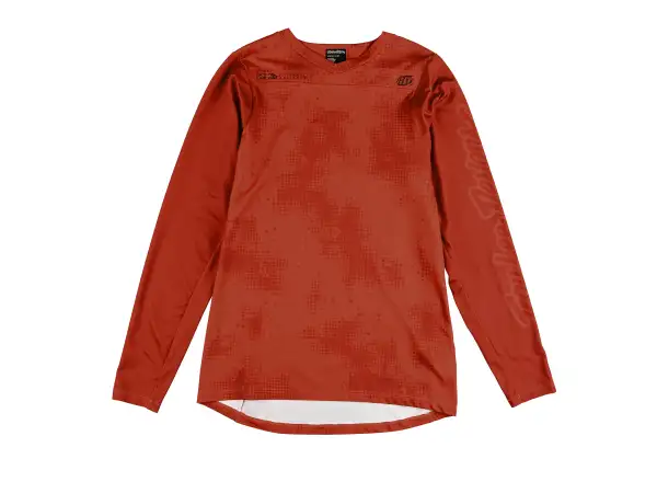 Troy Lee Designs Skyline Chill pánský dres dlouhý rukáv Scattered Fire Orange