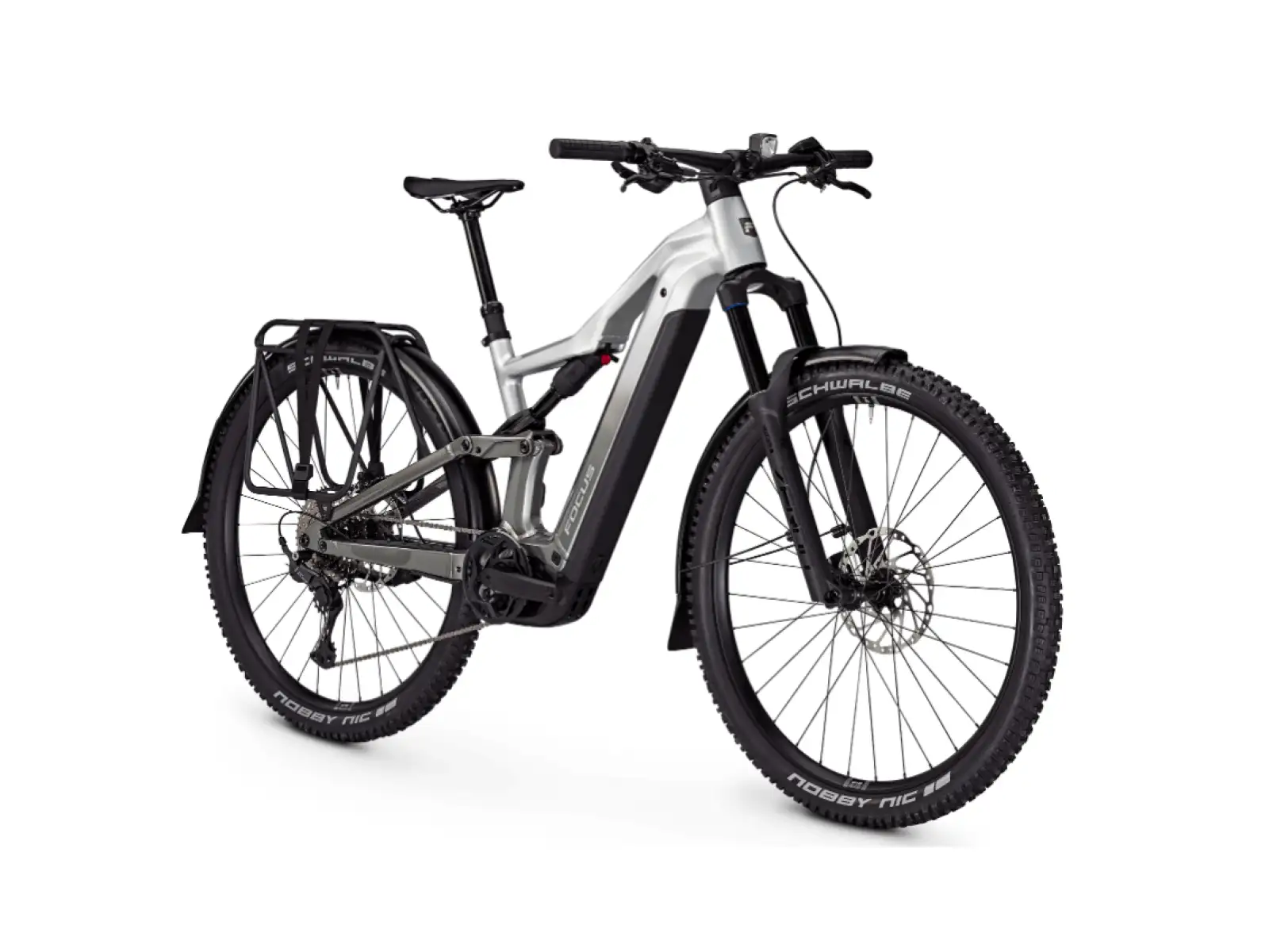 Focus Thron2 6.7 EQP horské elektrokolo 600 Wh Nepalsilver/Steelgrey