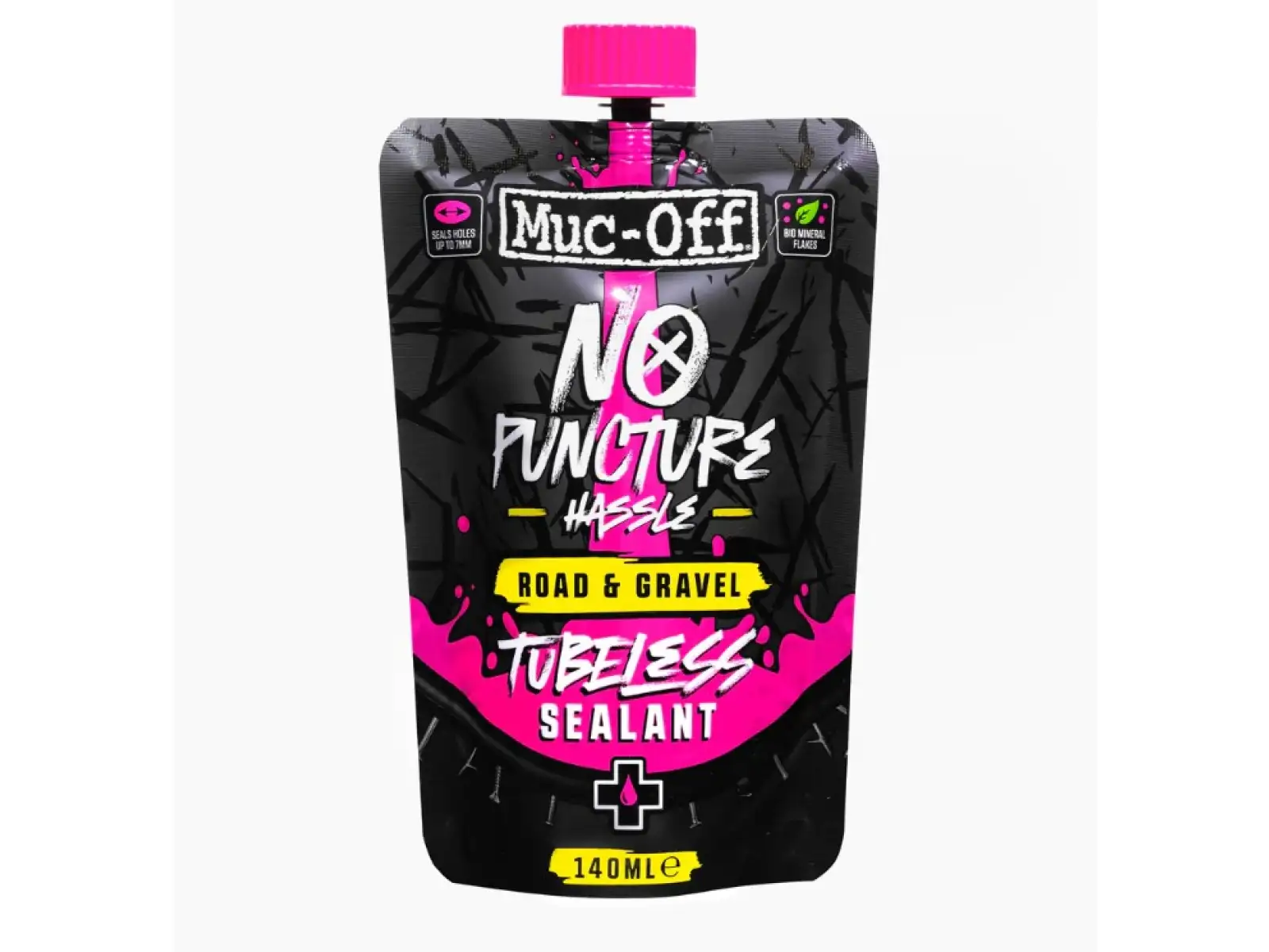 Muc-Off No Puncture Hassle Road & Gravel tmel 140 ml