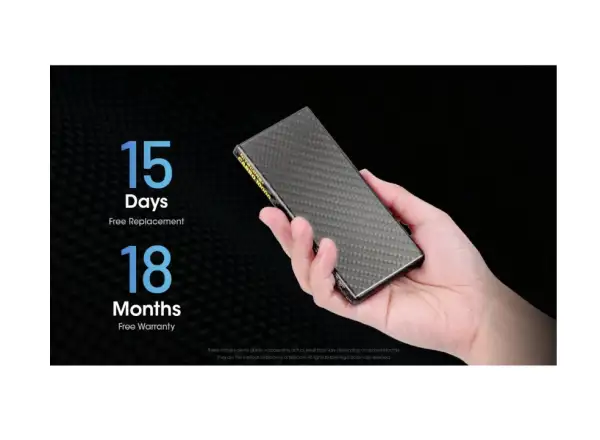 Nitecore výkonná Powerbanka CARBO 10000, USB-C, 10000 mAh