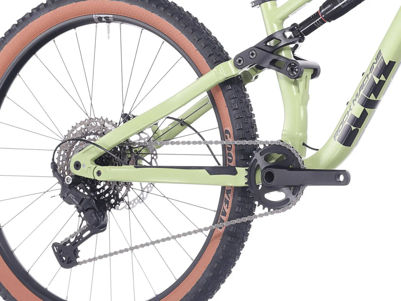 Rock Machine Blizz FS 50-27 horské kolo Matte Jade Green