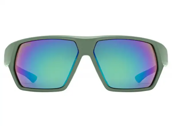 Uvex Sportstyle 238 brýle Moss Matt/Mirror Green