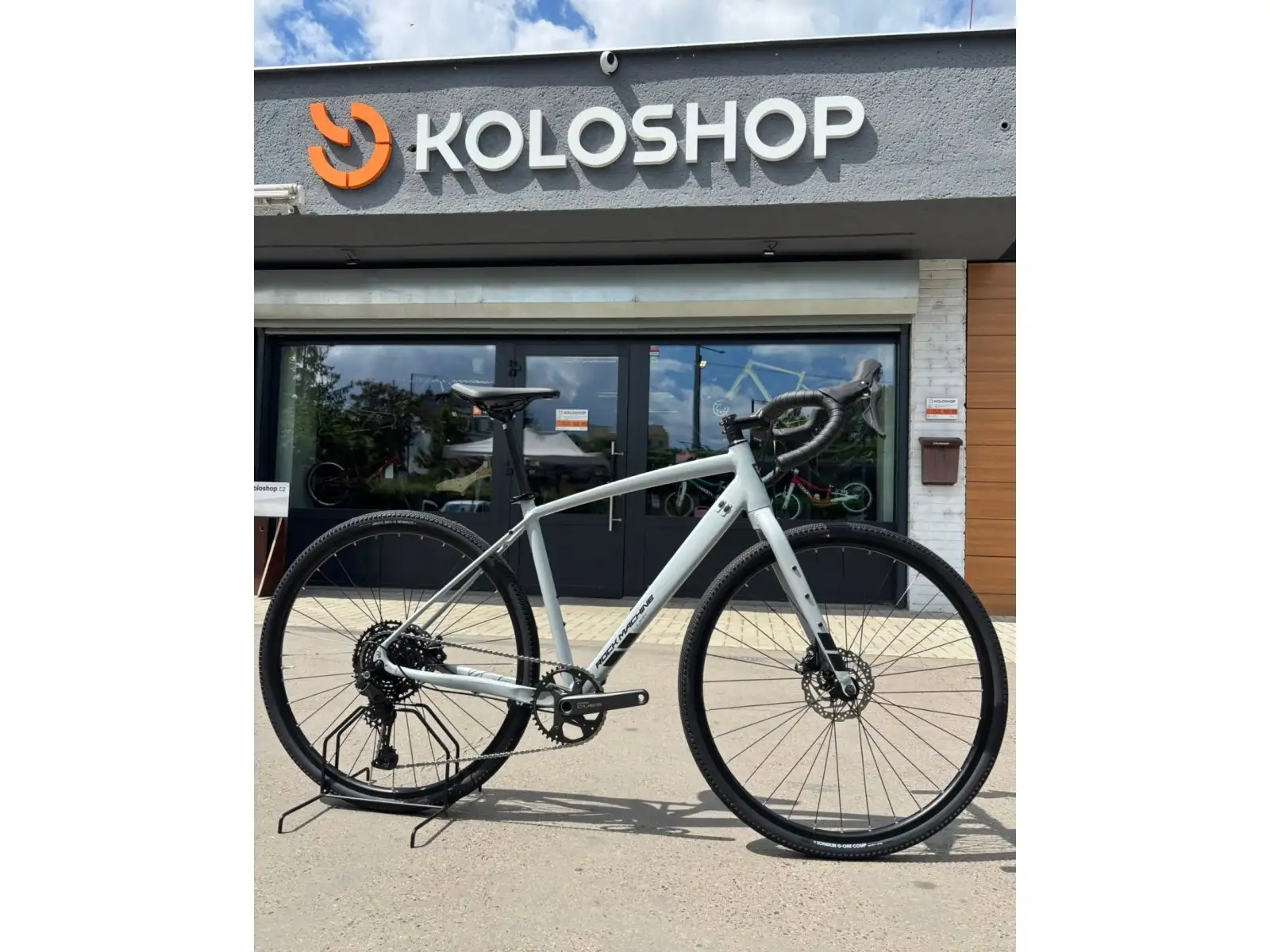 Rock Machine Lukk 50 gravel kolo Matte Limerock Grey