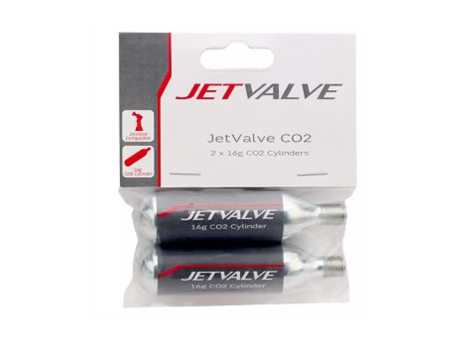 Weldtite Jetvalve CO2 bombička 16 g 2 ks
