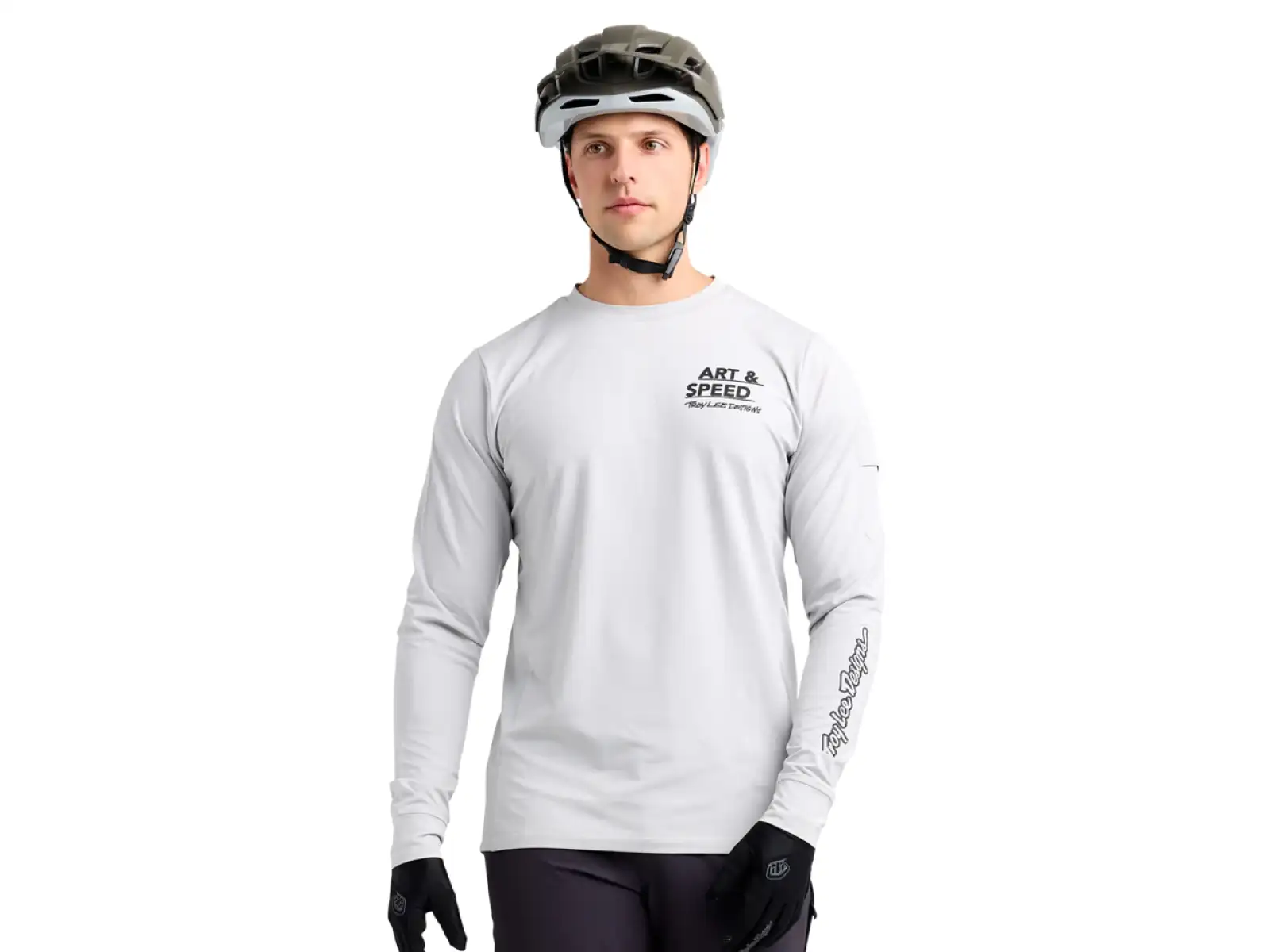 Troy Lee Designs Ruckus Ride Tee pánský dres dlouhý rukáv Art and Speed Mist