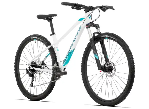 Rock Machine Catherine 20-29 horské kolo Pearl White/Neon Cyan/Petrol