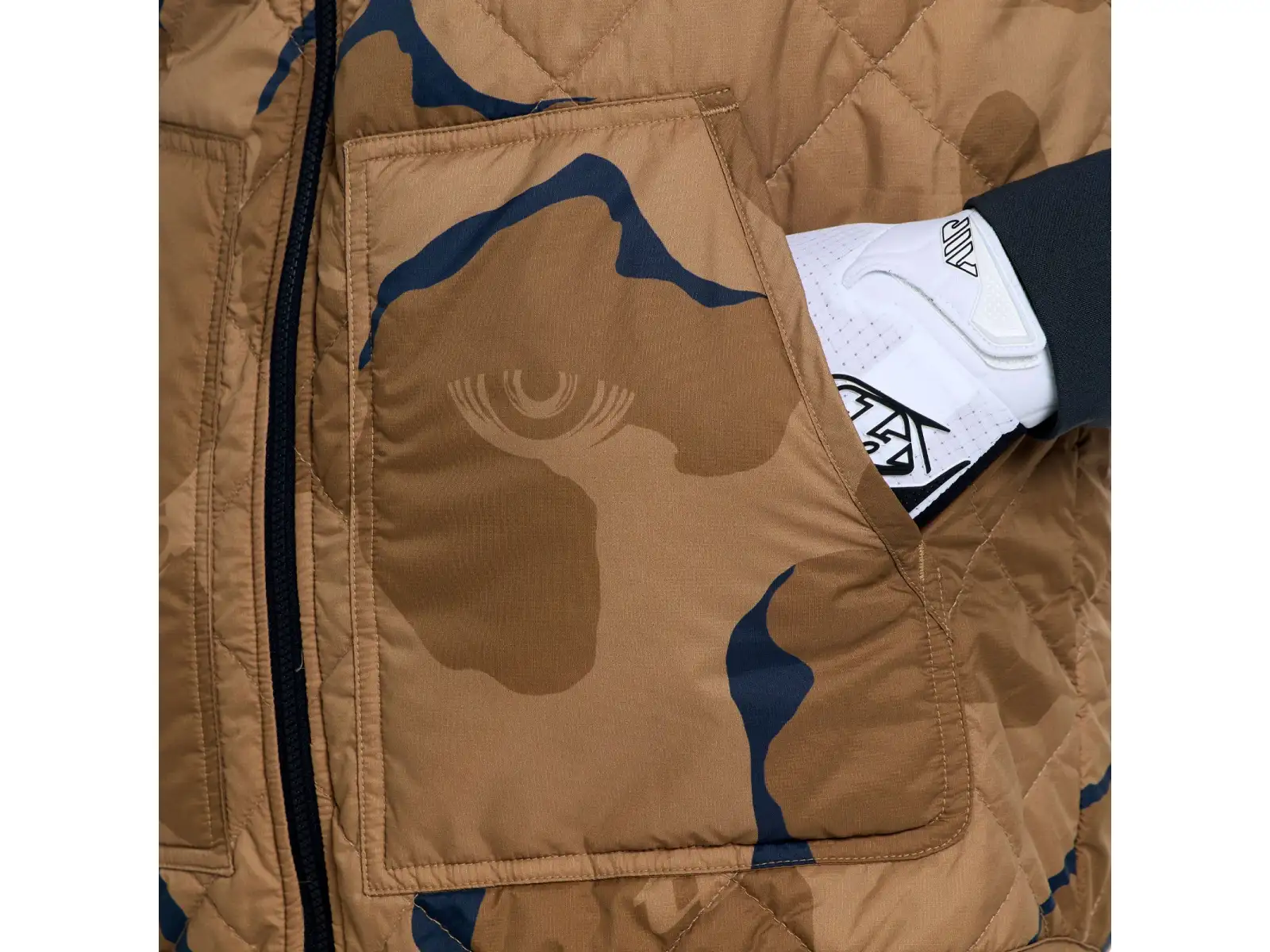 Troy Lee Designs Ruckus Ride pánská vesta Camo Sienna