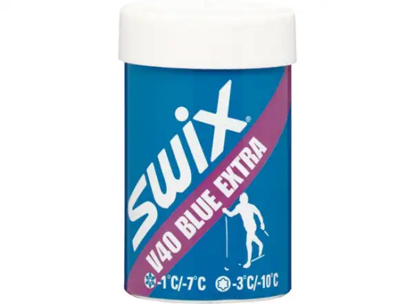 Swix V40 modrý extra 45 g odrazný vosk