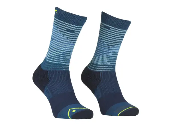 Ortovox All Mountain Mid pánské ponožky Petrol Blue