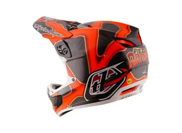 Troy Lee Designs D4 Carbon Red Bull Rampage přilba Dreamland Black