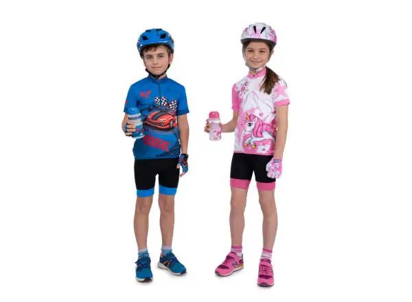 Etape Rio dětský dres krátký rukáv modrá