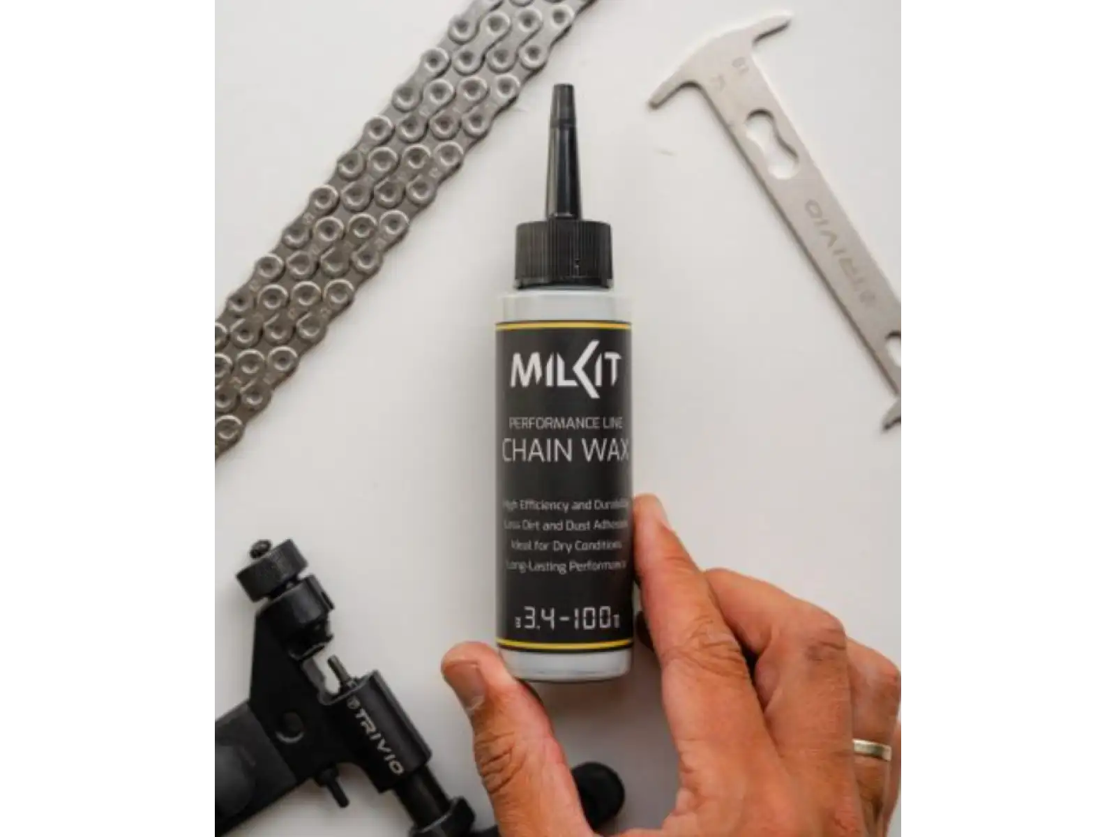 milKit Chain Wax vosk na řetěz 100 ml