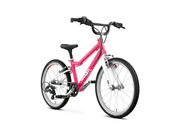 Woom GO 4 dětské kolo 20" Hot Pink