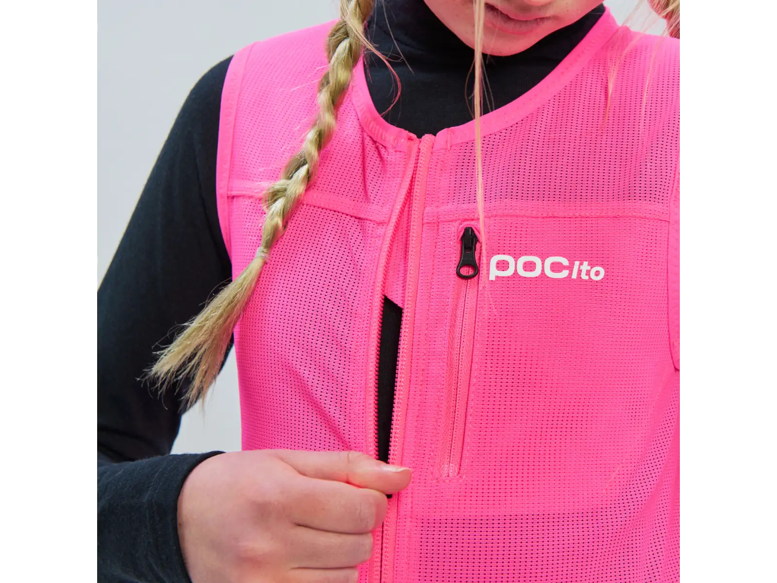 POC POCito VPD Air Vest chránič páteře Fluorescent Pink