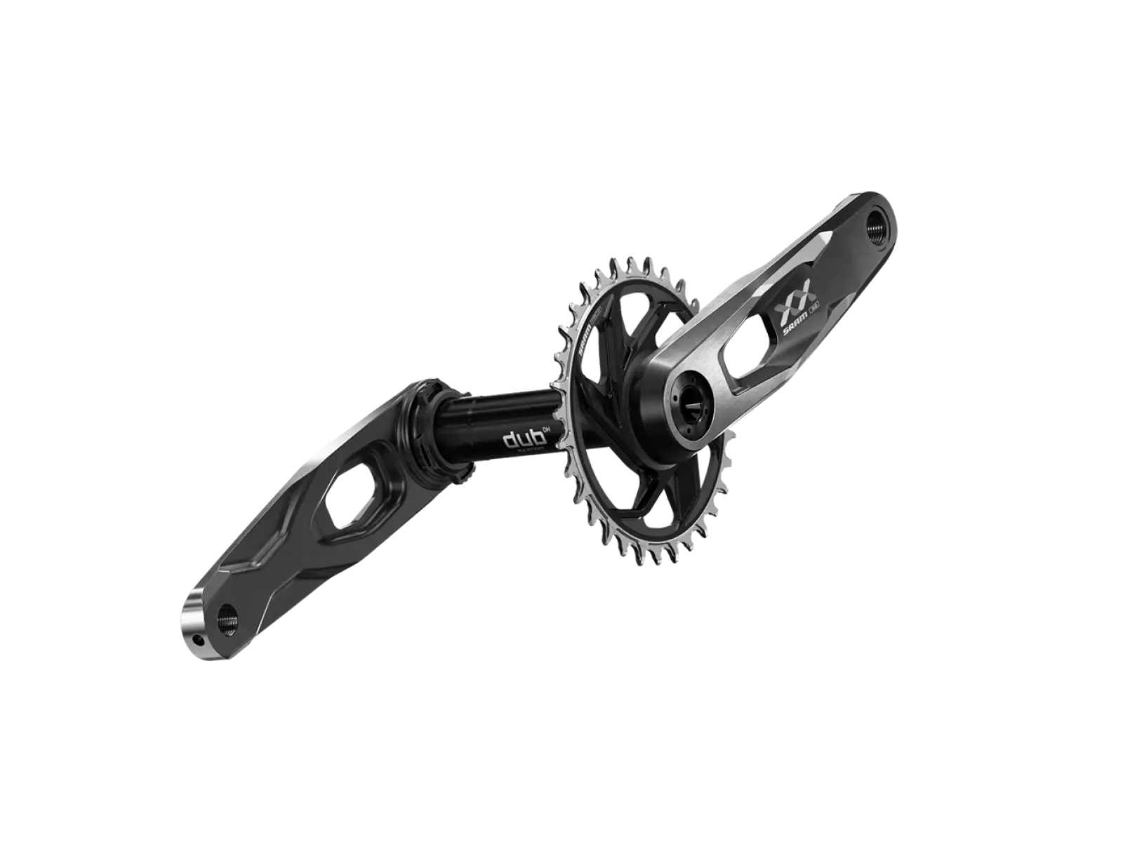 Sram kliky XX DH CL55 DUB MTB 34 zubů T-Type Černá