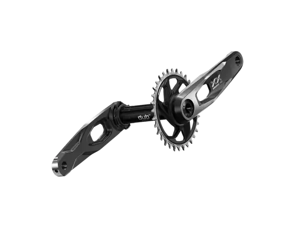 Sram kliky XX DH CL55 DUB MTB 34 zubů T-Type Černá