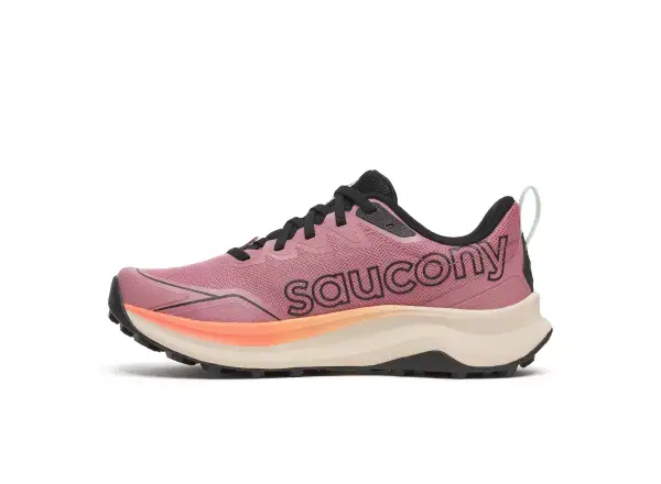 Saucony Peregrine 16 dámská běžecká obuv Mauve/Salmon