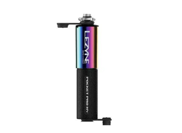 Lezyne Pocket Drive Pro HV pumpa Neo Maetallic/Black Gloss