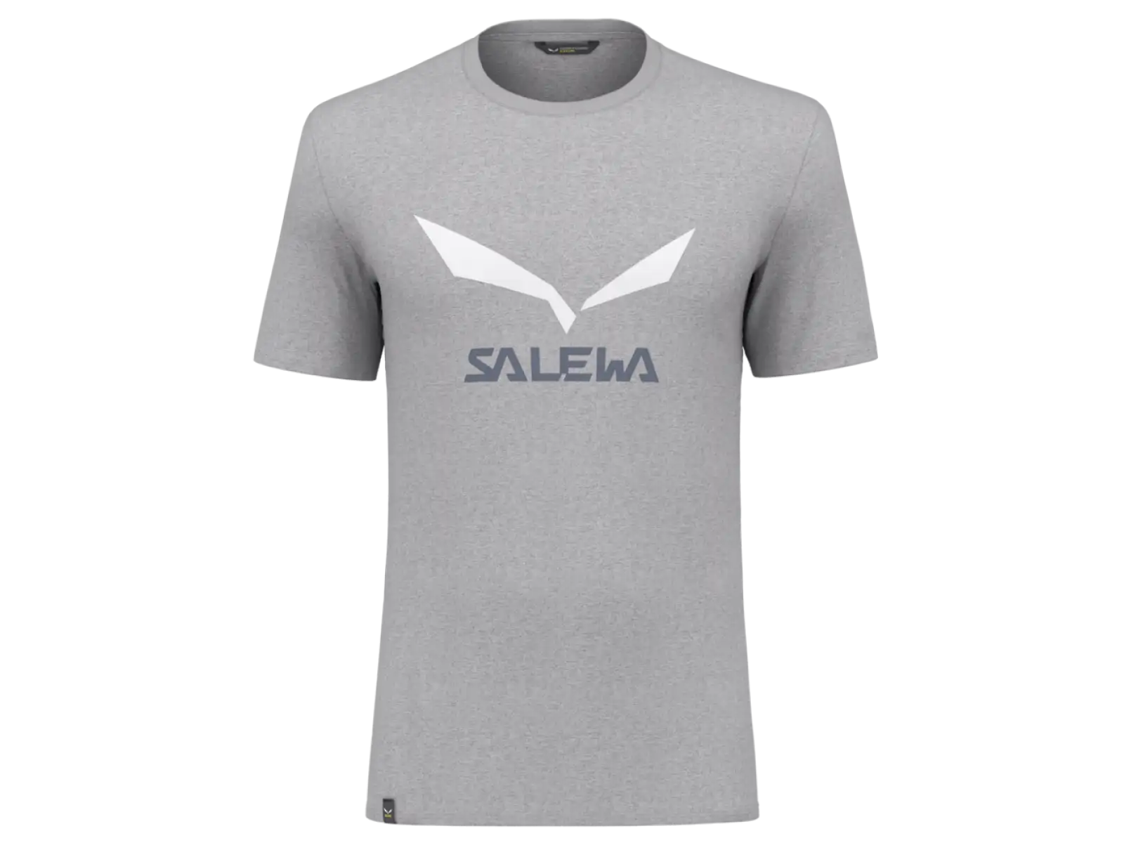 Salewa Solidlogo Dry pánské tričko krátký rukáv Heather Grey