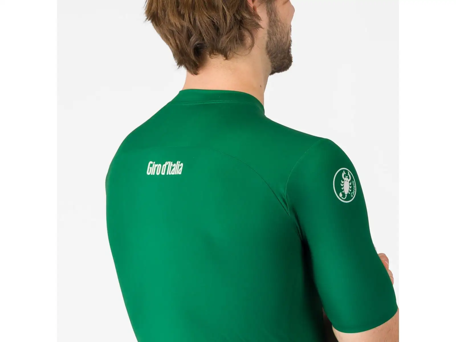 Castelli Vintage Giro d'Italia pánský dres krátký rukáv Verde Verdeggiante