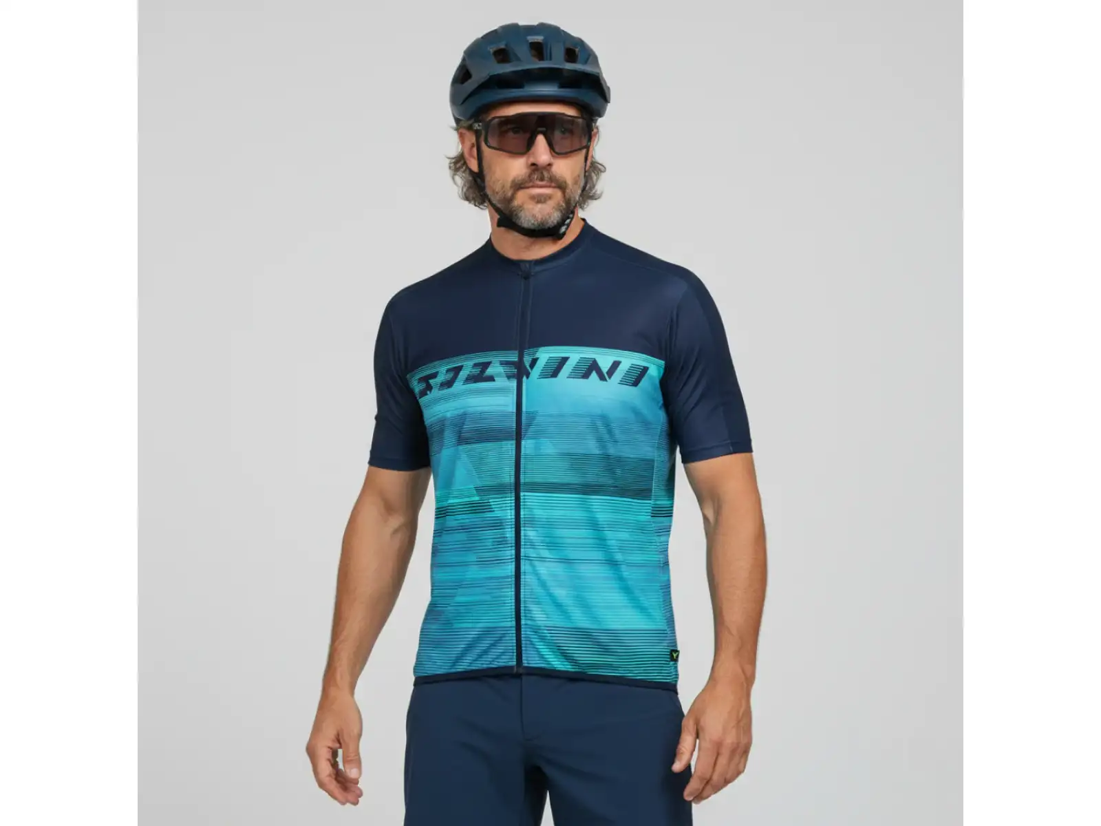 Silvini Turano pánský dres krátký rukáv Navy Ocean
