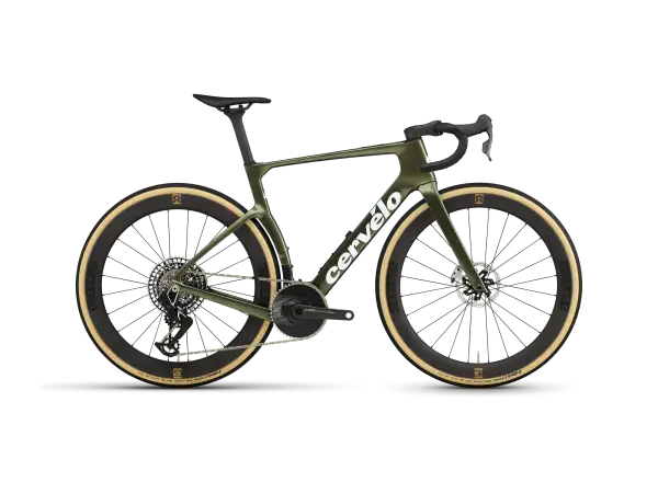 Cervélo Aspero-5 SRAM Force AXS 1 Digital Moss gravel gravel kolo