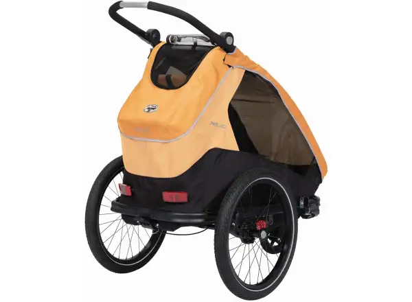 XLC MONOs BS-C09 dětský závěsný vozík 20" Marigold/Anthrazit
