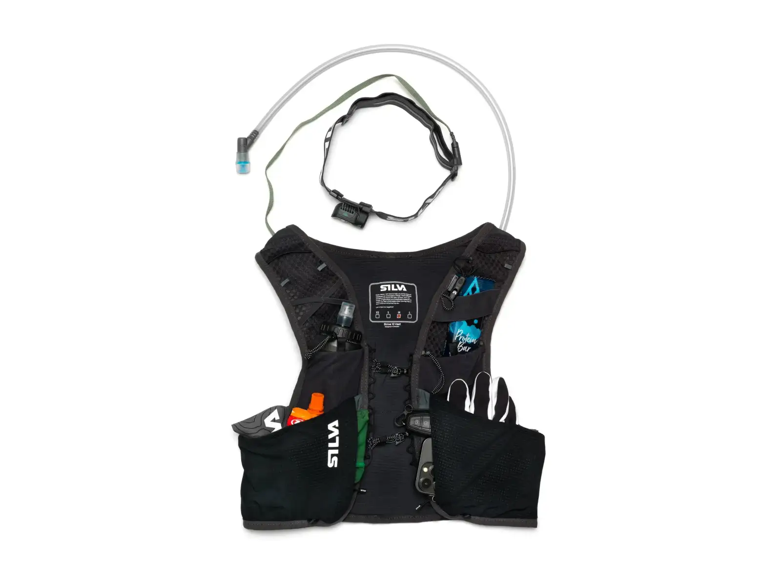 Silva Strive 10 běžecká vesta Black